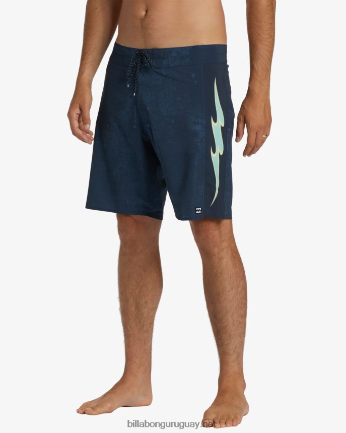 shorts de playa d bah airlite performance 19\'\' hombres índigo DR684420 Billabong