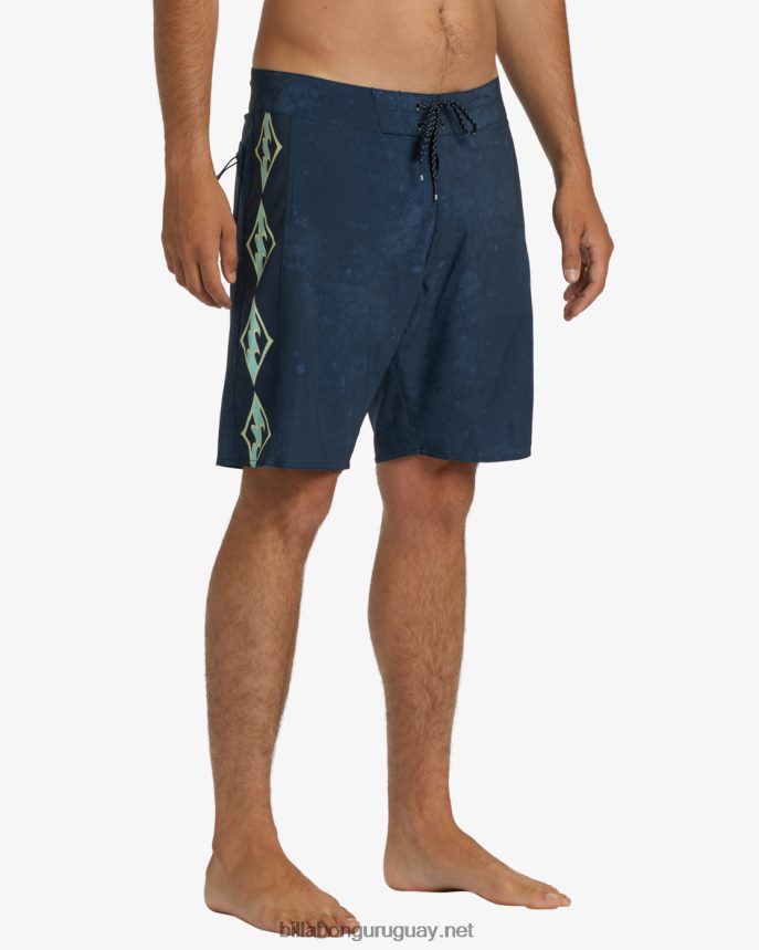 shorts de playa d bah airlite performance 19\'\' hombres índigo DR684420 Billabong