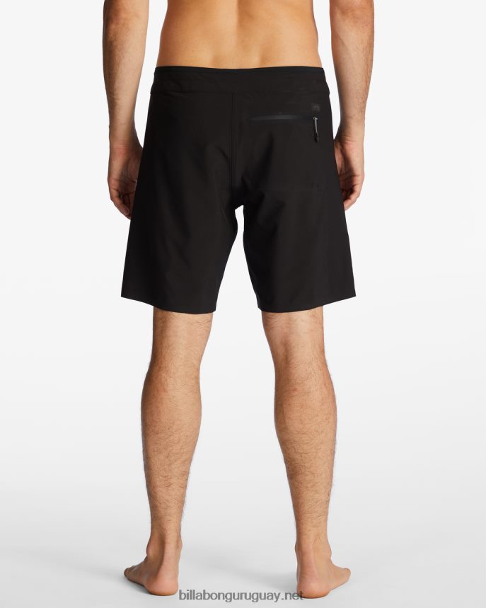 shorts de playa d bah airlite plus performance 19\'\' hombres negro DR684426 Billabong