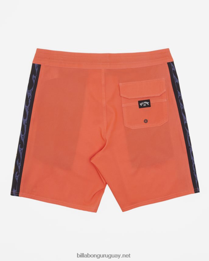 shorts de playa d bah lo tide 18\'\' hombres coral DR684493 Billabong