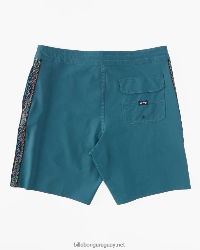 shorts de playa d bah lo tide 18\'\' hombres neblina azul DR6844190 Billabong