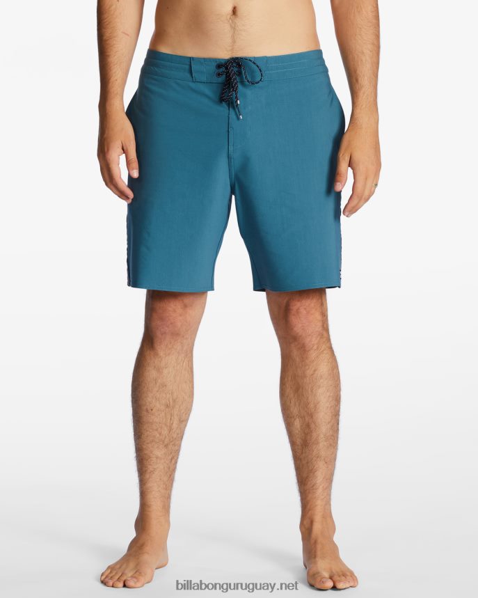 shorts de playa d bah lo tide 18\'\' hombres neblina azul DR6844190 Billabong