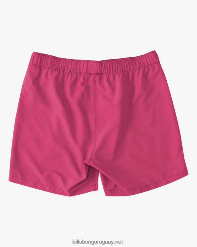 shorts de playa de 16\'\' para todo el día hombres Rosa neón DR684445 Billabong