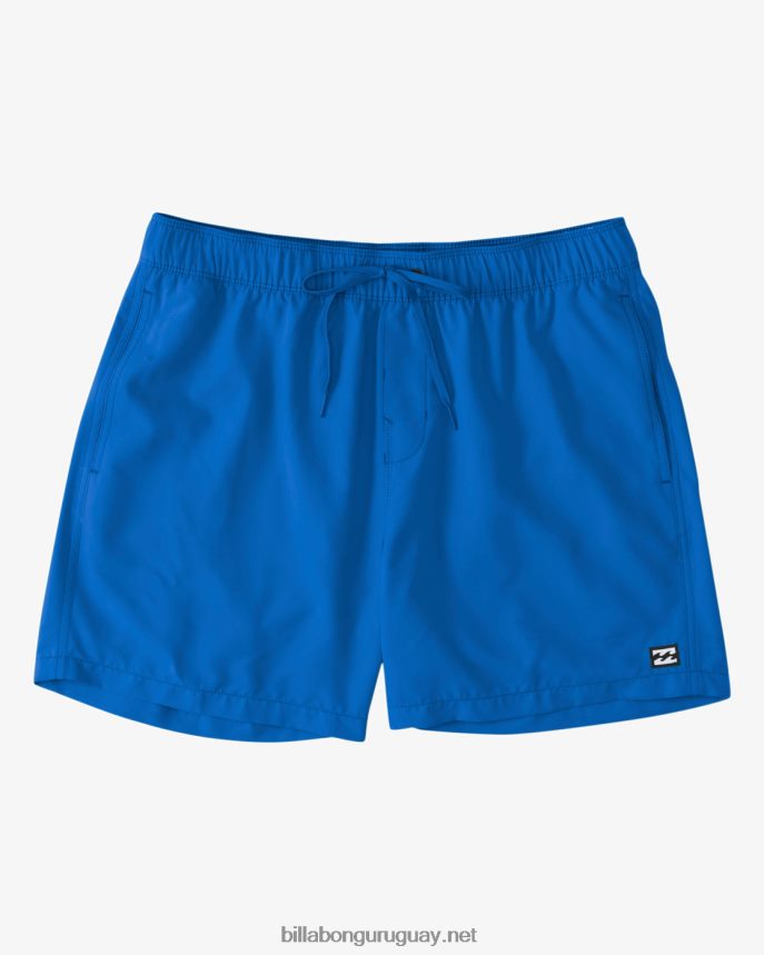shorts de playa de 16'' para todo el día hombres cobalto DR684443 Billabong