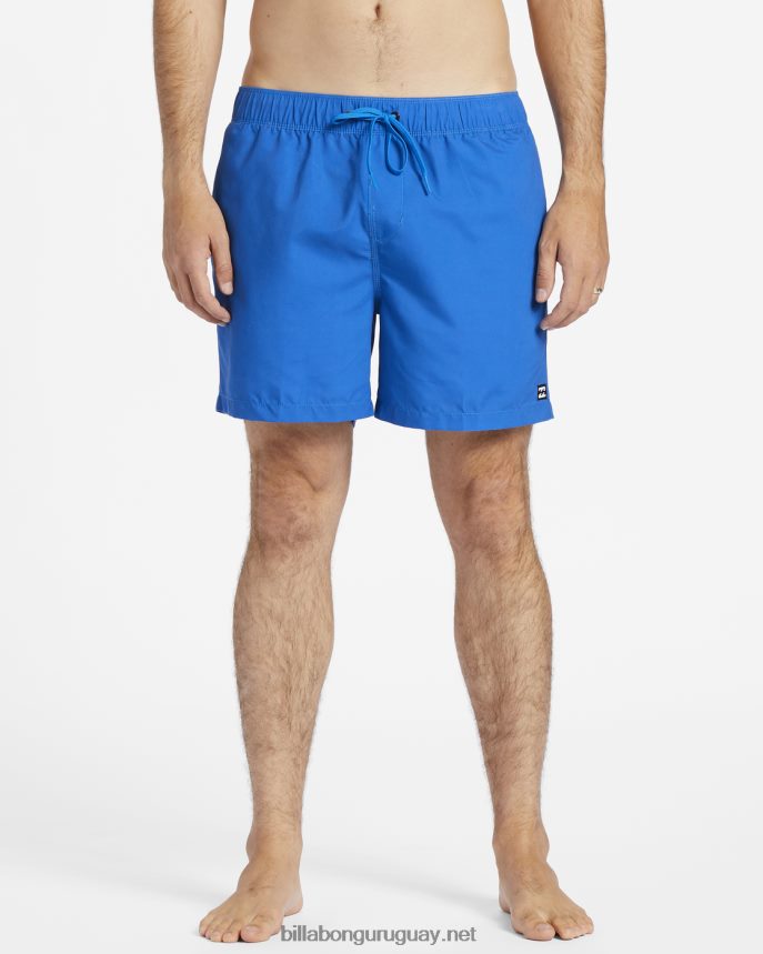 shorts de playa de 16\'\' para todo el día hombres cobalto DR684443 Billabong