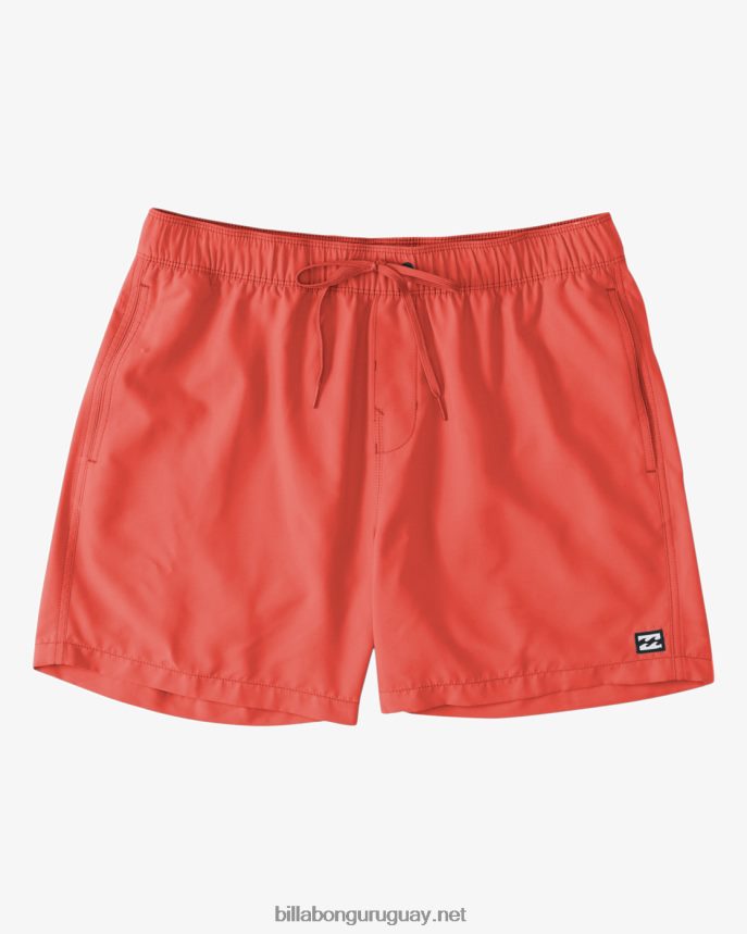 shorts de playa de 16'' para todo el día hombres coral DR684423 Billabong