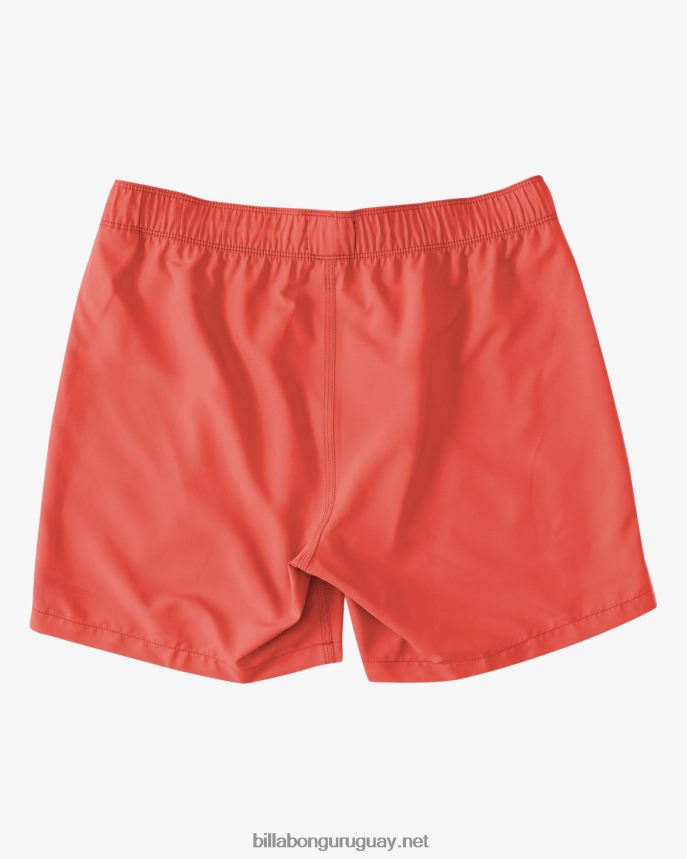 shorts de playa de 16\'\' para todo el día hombres coral DR684423 Billabong