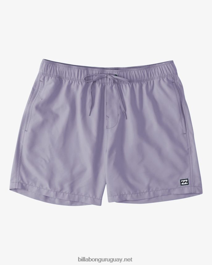 shorts de playa de 16'' para todo el día hombres lila DR684454 Billabong