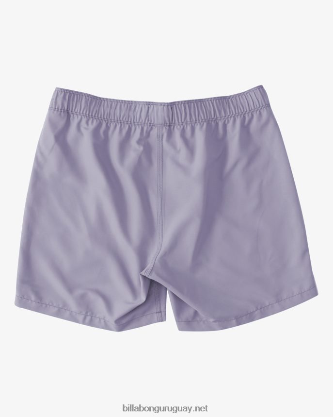 shorts de playa de 16\'\' para todo el día hombres lila DR684454 Billabong