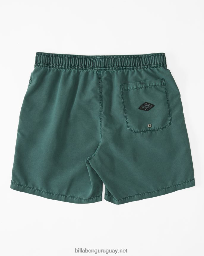 shorts de playa de 17\'\' para todo el día hombres ciprés DR684452 Billabong
