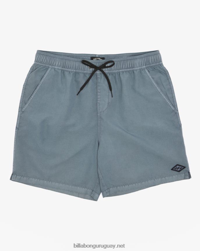 shorts de playa de 17'' para todo el día hombres neblina azul DR684437 Billabong