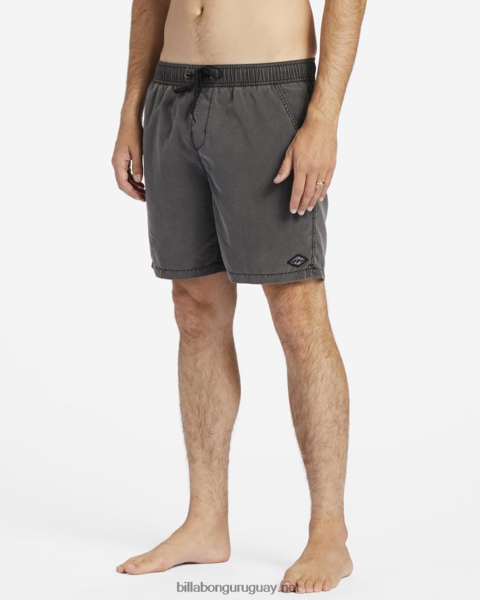 shorts de playa de 17\'\' para todo el día hombres negro DR684435 Billabong