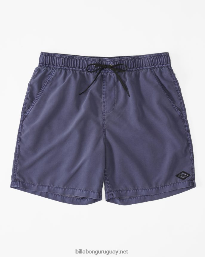 shorts de playa de 17'' para todo el día hombres uva polvorienta DR684459 Billabong