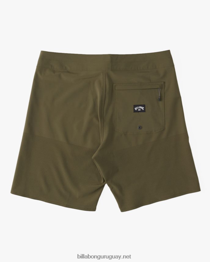 shorts de playa de 19\'\' para todo el día airlite performance hombres militar DR6844189 Billabong