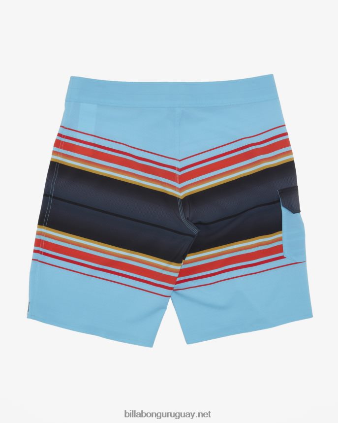 shorts de playa de 20\'\' de rendimiento profesional con rayas para todo el día hombres costero DR684464 Billabong