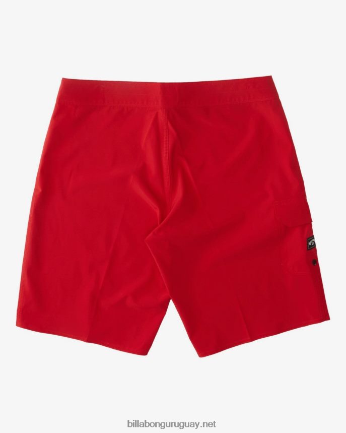 shorts de playa de 20\'\' hombres salvavidas rojo DR6844100 Billabong