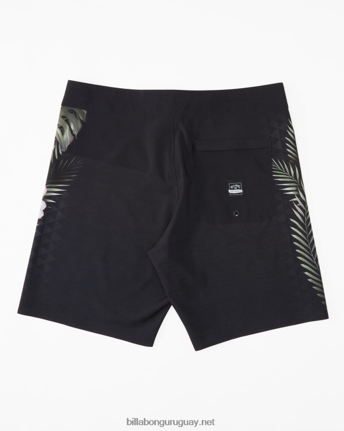 shorts de playa kamea monstera airlite 19\'\' hombres negro DR6844123 Billabong