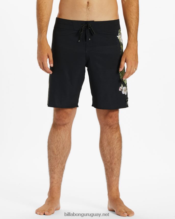 shorts de playa kamea monstera airlite 19\'\' hombres negro DR6844123 Billabong