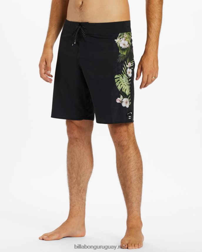 shorts de playa kamea monstera airlite 19\'\' hombres negro DR6844123 Billabong