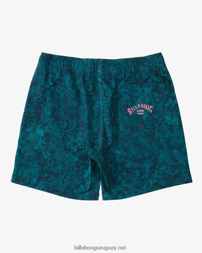 shorts de playa riot layback 17\'\' hombres marina DR6844108 Billabong