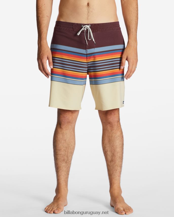 shorts de playa spinner lo tide 18\'\' hombres arena DR6844157 Billabong