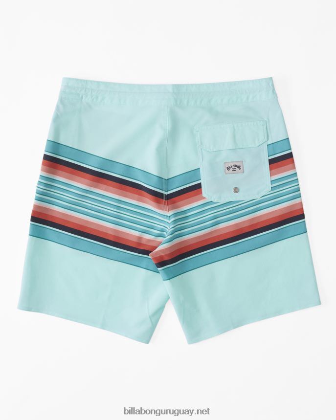 shorts de playa spinner lo tide 18\'\' hombres menta DR6844165 Billabong