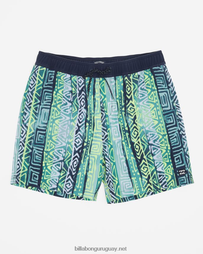 shorts de playa sundays layback 17'' hombres agua DR684488 Billabong