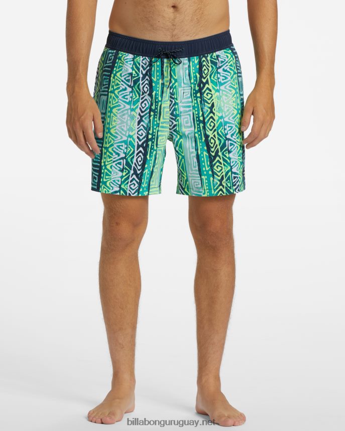 shorts de playa sundays layback 17\'\' hombres agua DR684488 Billabong