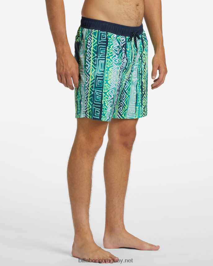 shorts de playa sundays layback 17\'\' hombres agua DR684488 Billabong