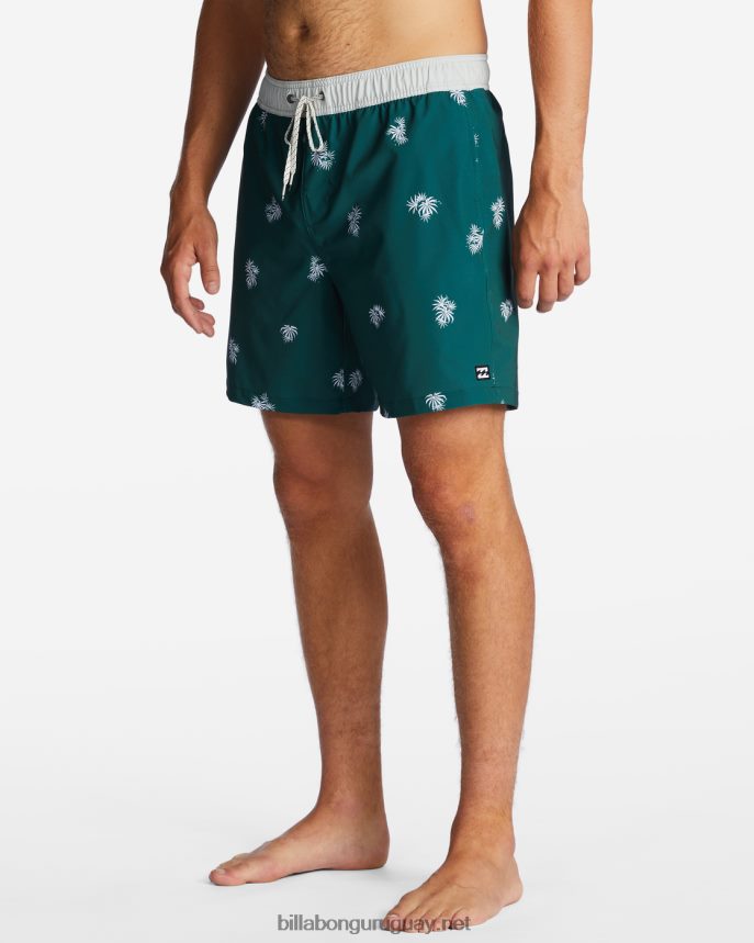 shorts de playa sundays layback 17\'\' hombres bosque DR6844127 Billabong