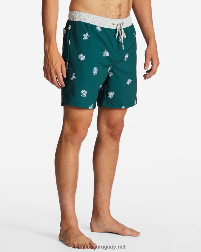 shorts de playa sundays layback 17\'\' hombres bosque DR6844127 Billabong