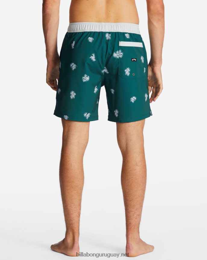 shorts de playa sundays layback 17\'\' hombres bosque DR6844127 Billabong