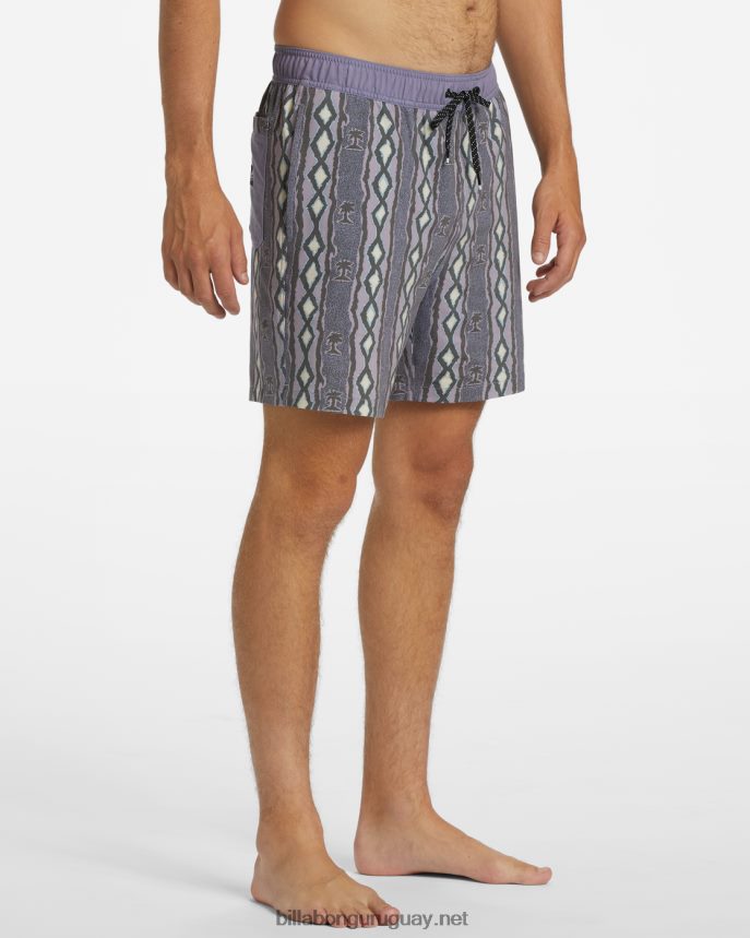 shorts de playa sundays layback 17\'\' hombres lavanda DR684449 Billabong