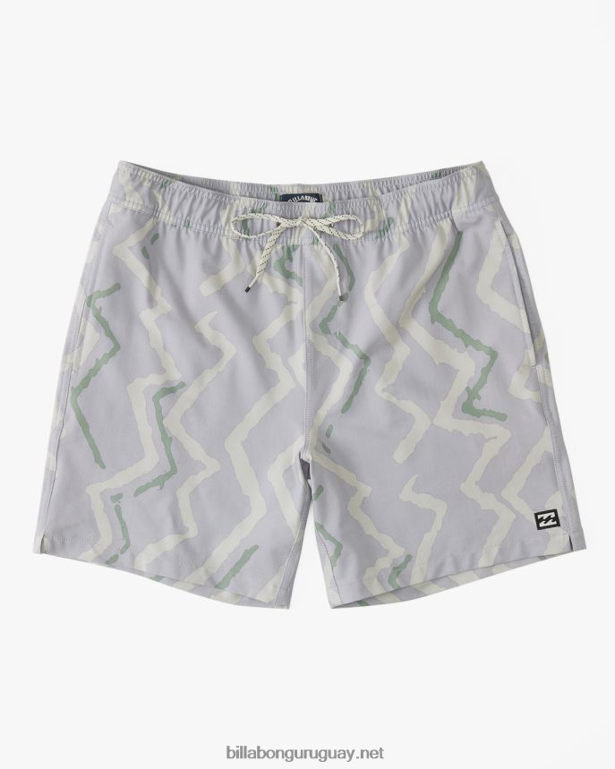 shorts de playa sundays layback 17'' hombres lila DR6844147 Billabong