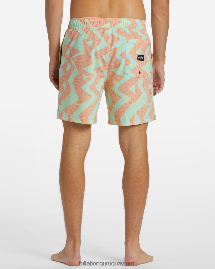 shorts de playa sundays layback 17\'\' hombres melón DR684473 Billabong