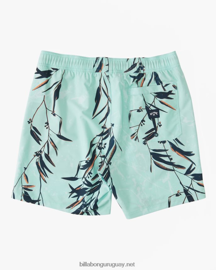 shorts de playa sundays layback 17\'\' hombres menta DR6844186 Billabong