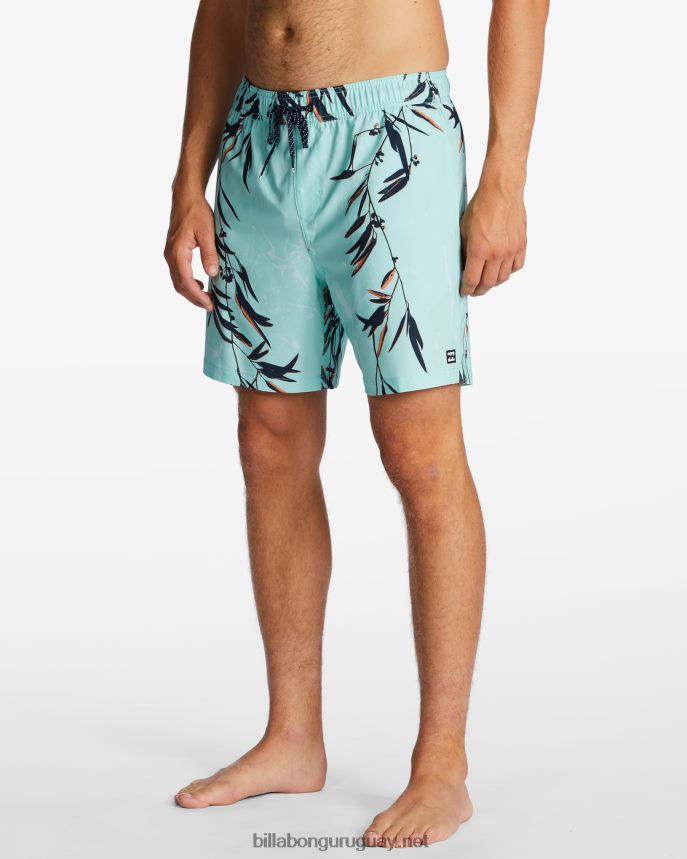 shorts de playa sundays layback 17\'\' hombres menta DR6844186 Billabong