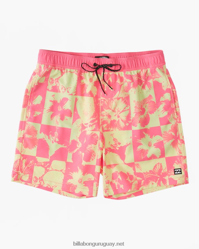 shorts de playa sundays layback 17'' hombres neón DR6844131 Billabong