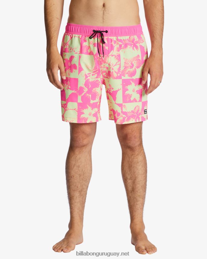 shorts de playa sundays layback 17\'\' hombres neón DR6844131 Billabong