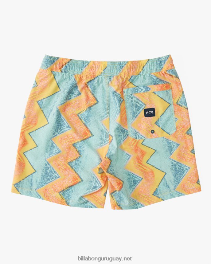 shorts de playa sundays layback 17\'\' hombres oro DR6844195 Billabong