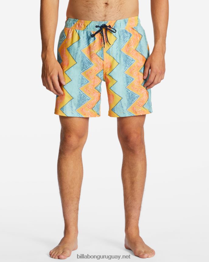 shorts de playa sundays layback 17\'\' hombres oro DR6844195 Billabong