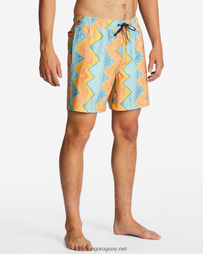 shorts de playa sundays layback 17\'\' hombres oro DR6844195 Billabong
