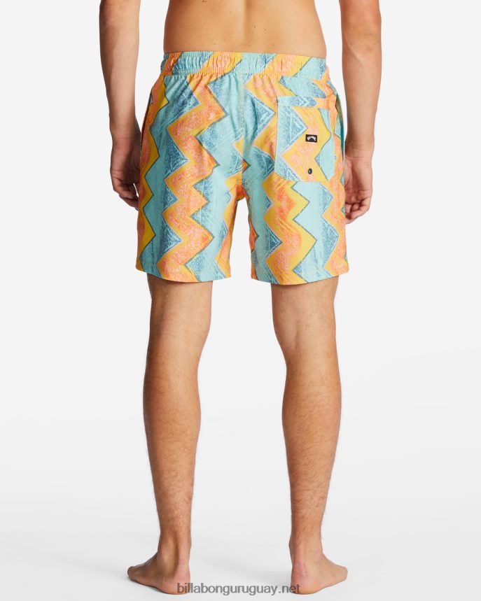 shorts de playa sundays layback 17\'\' hombres oro DR6844195 Billabong