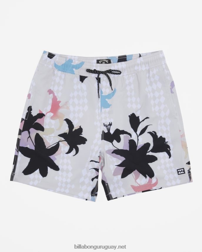 shorts de playa sundays layback 17'' hombres piedra DR684482 Billabong