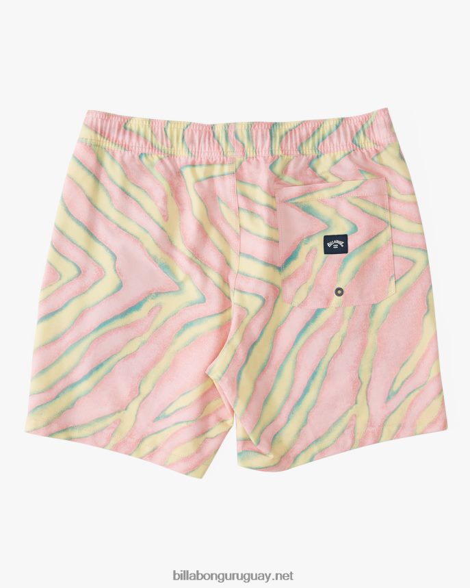 shorts de playa sundays layback 17\'\' hombres rosa DR6844166 Billabong