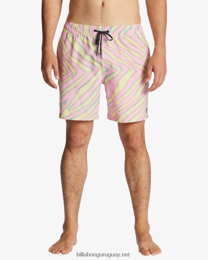 shorts de playa sundays layback 17\'\' hombres rosa DR6844166 Billabong