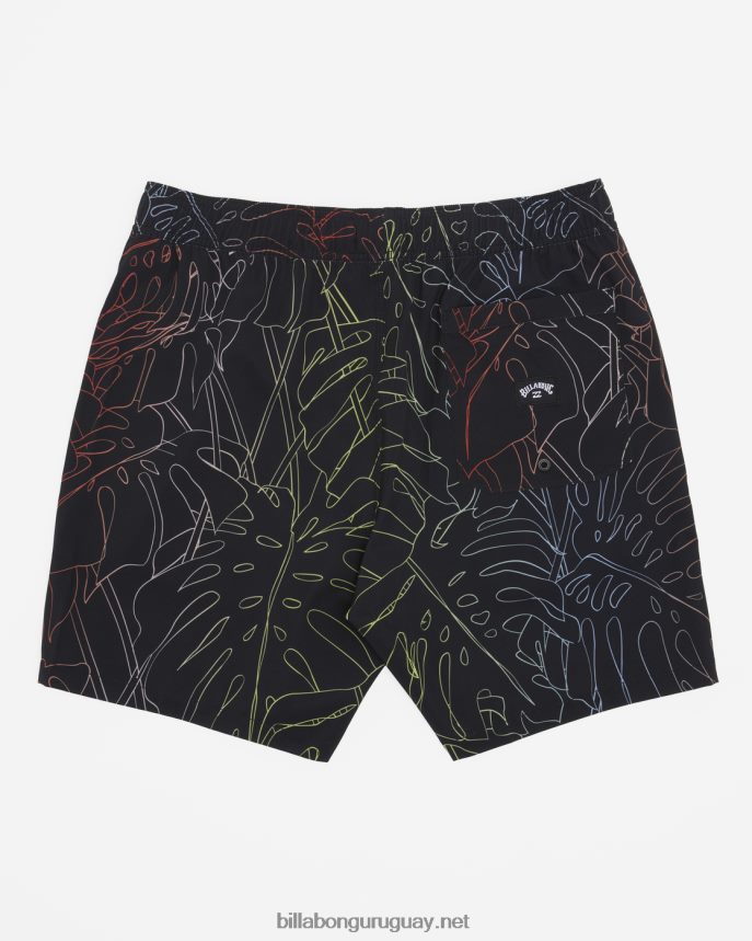 shorts de playa sundays layback 17\'\' hombres sigilo DR684489 Billabong