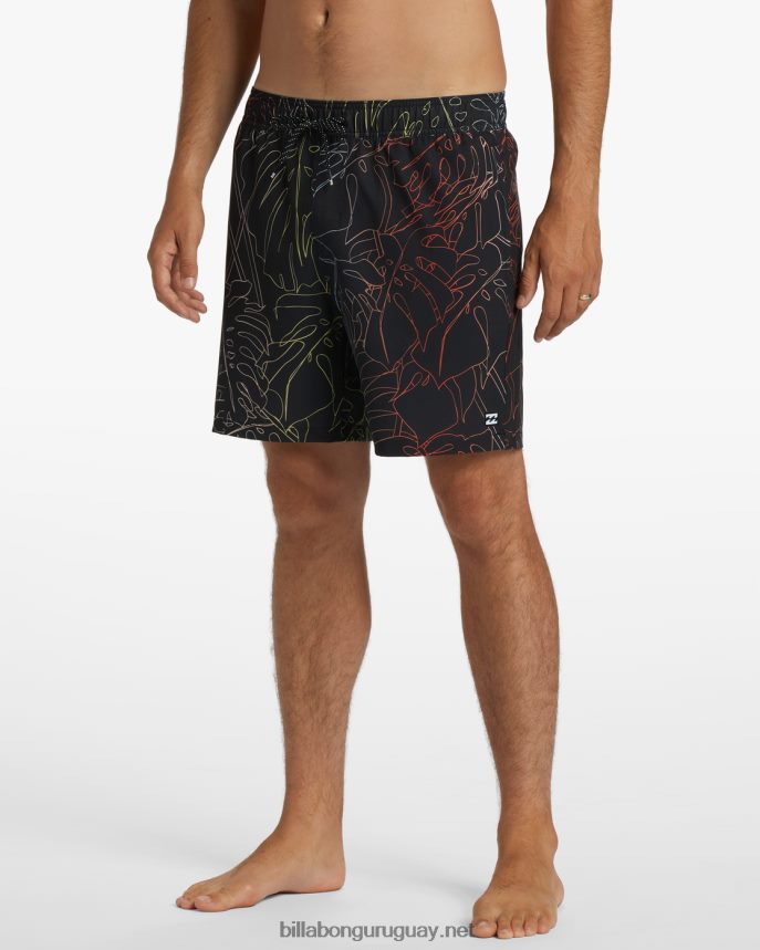 shorts de playa sundays layback 17\'\' hombres sigilo DR684489 Billabong