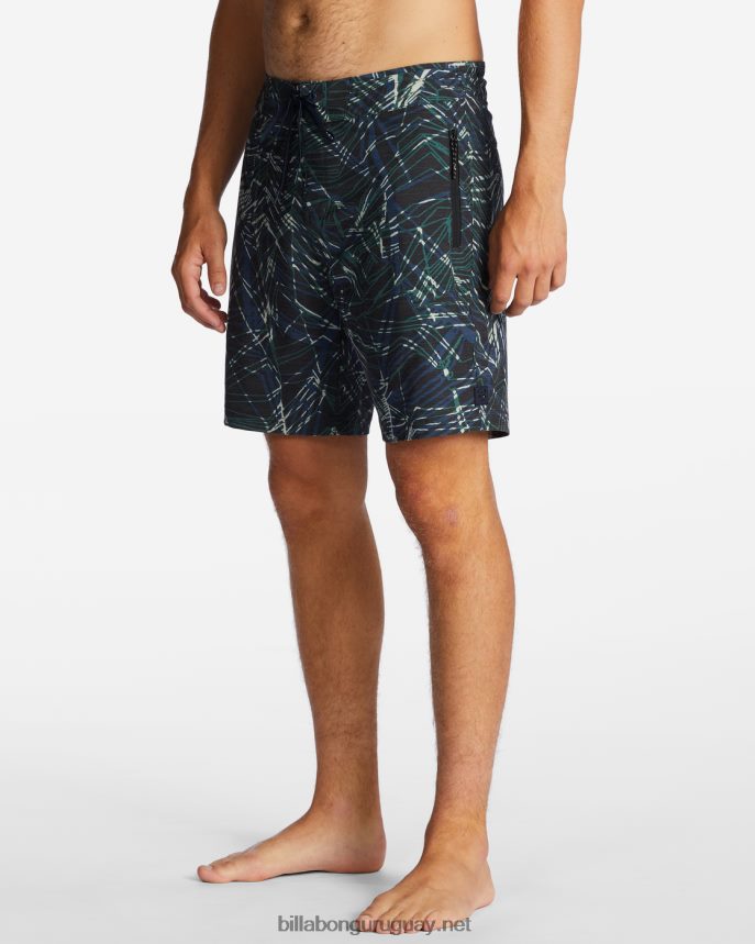 shorts de playa surftrek lo tide 18\'\' hombres bosque DR6844125 Billabong