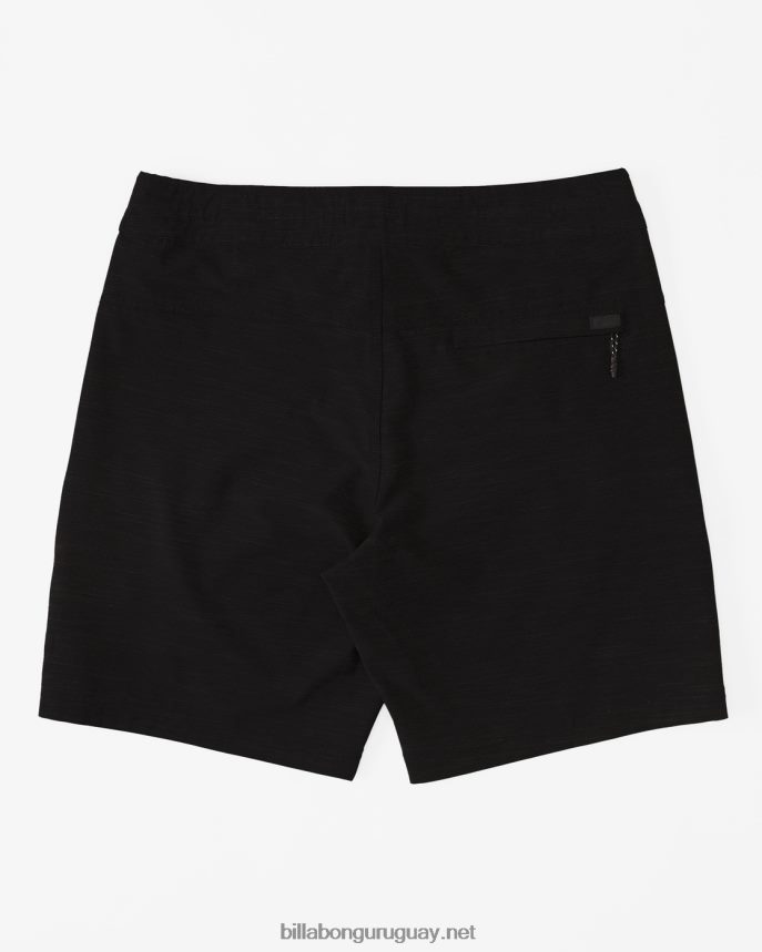 shorts de playa surftrek lo tide 18\'\' hombres negro DR684421 Billabong